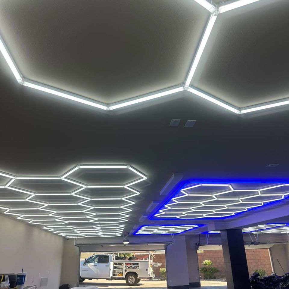 Professional lighting installation